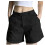 Dameshorts med høy midje, ensfarget, 1 par 1