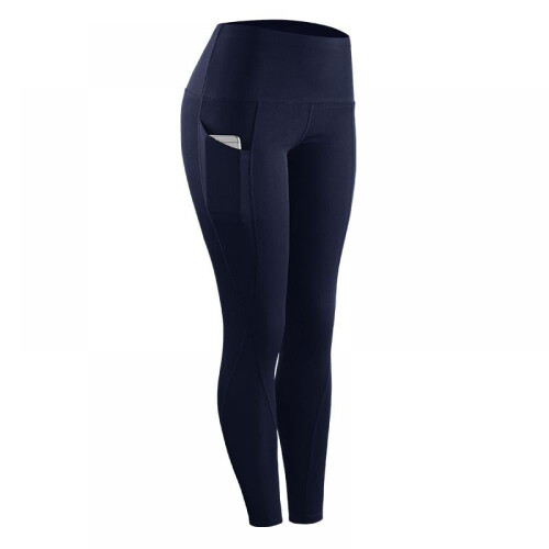 Damekompresjonsleggings for yoga og løping