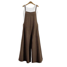 Damen Palazzo-Hose, Übergröße, Gelb, XL