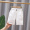 Vita sommarshorts för småbarn, 3 år 2