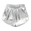 Baozhu Mädchen-Shorts mit Metallic-Glanz und elastischem Bund 1