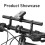 Bike Extension Bracket Adjustable Handlebar Extender 5