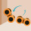 Double-Side Stunt Graffiti Car Toy with Rubber Tires and 4