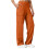 Calça Cargo Feminina Plus Size, Calça Moletom Casual de Pernas Largas 1