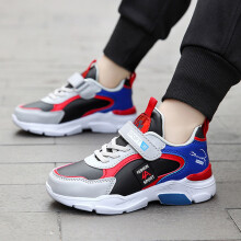 Kinder-Tennisschuhe, rot, Größe 4,5