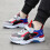 Kinder-Tennisschuhe, rot, Größe 4,5 1