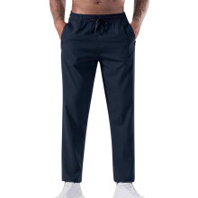 Sneldrogende broek van ijszijde voor heren, blauw S