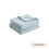 Light Blue Cotton Throw Blanket for Adults, Full Size 7