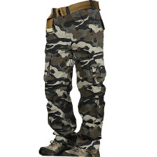 Herren-Cargohose, lockere Passform, gerades Bein, 1 Paar