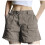 Dameshorts med høy midje, ensfarget, 1 par 1
