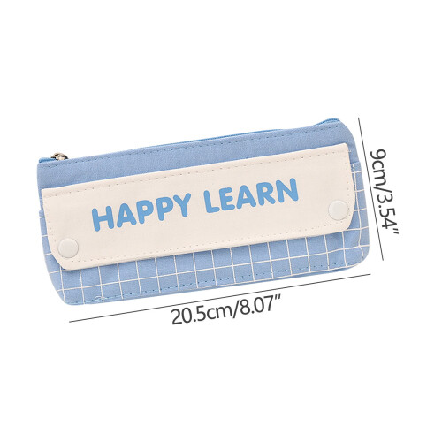 Avtoify Canvas Pencil Case Large Capacity 1 Pack 2
