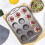 3X 12 Cavity  Cheesecake Pan with 36 Pieces Removable Bottom 4
