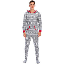 BULLPIANO Julepyjamassett med føtter