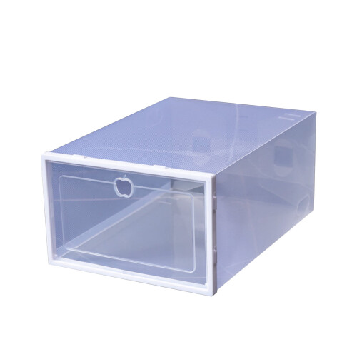 Stackable Transparent Shoe Storage Box Thickened Plastic 12L 1