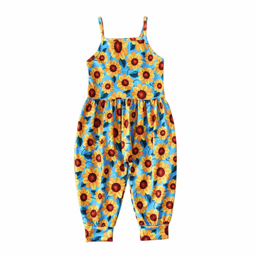 Kids Sleeveless Backless Summer Jumpsuit 1 pack