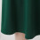 Dame Ensfarvet Flare Midi Nederdel Let Pull-On XXL 5