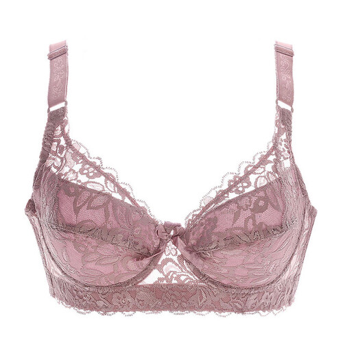 Plus-Size-Push-up-BH mit Bügeln, Roségold 1
