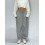 Pantalon d'été décontracté, couleur unie, coupe ample, 1 paire 4