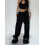 Pantalon d'été décontracté, couleur unie, coupe ample, 1 paire 5