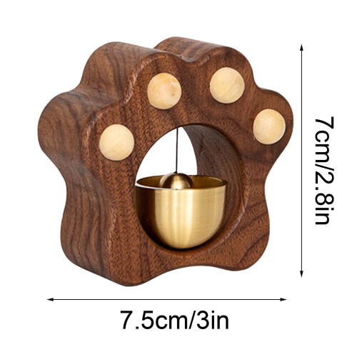 Kcavykas Brass Dopamine Doorbell Solid Wood 1 2