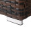 Resenkos Rattan Side Table with Storage Brown 1-Tier 4