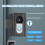 Anti-theft doorbell mount no-drill bracket 8