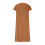 Vestido midi feminino em algodão e linho com decote em V e mangas curtas. 4