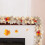 Artificial Maple Leaf Garland Rattan Hanging 6ft 4