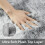 Fluffy Shag Area Rug Silver Gray 6x9 ft 7