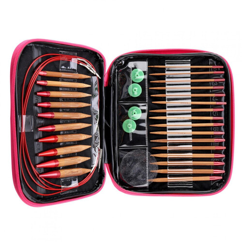 LYUMO Bamboo and Aluminum Interchangeable Knitting Needles 2