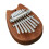Thumb Harp Wood Crystal Heart 8-Note Mini 4