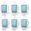 Luggage cover protector PVC clear sleeve for wheeled 5