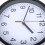 Silent Round Wall Clock 8 Inch Battery Powered Black 5