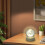 Krystalkugle natlampe USB3D solsystemlampe6cm 2
