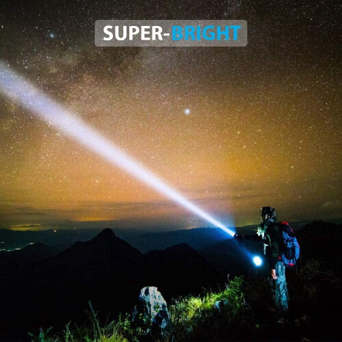 Rechargeable Pocket Flashlight T6 LED 1200 Lumens 4 Modes 1