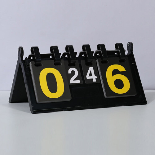 Flip Scoreboard Επιτραπέζιο Score Flipper Ποδόσφαιρο Flip Score Keeper για Μπάσκετ 2