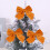 Yellow Velvet Christmas Tree Topper Bow Premium 6