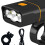 GARENDE Front Headlight for Road Bike 3 LED Beads 8
