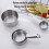 Lssam Edelstahl-Messbecher-Set, 5-teilig 4