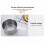 Lssam Edelstahl-Messbecher-Set, 5-teilig 5