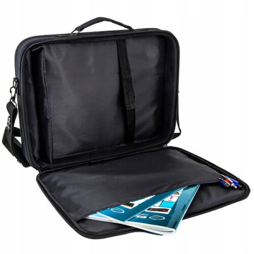 Esperanza laptop bag black beige 15.6 inch 2