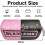 Blackpink canvas pencil case large capacity 5