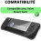 Steam Deck tempered glass screen protector pack of 2 2