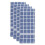 Πετσέτα πιάτων DII Stonewash Blue Solid Window Paint Terry 4 τεμάχια 16x26 3