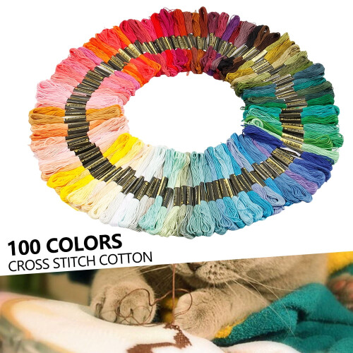 Embroidery Floss Set 100 Colors 2