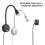 Wall Mounted Reading Light with USB Port and Touch Dimmer 3