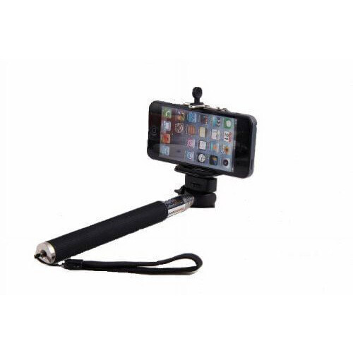 Adjustable Selfie Stick for Smartphones Black 1