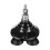 Cane Tip for Slip Prevention with Rotating Quad Base 4