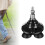 Cane Tip for Slip Prevention with Rotating Quad Base 8