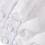 DOLITY Lot de 12 housses d'appui-tête de table blanches 8